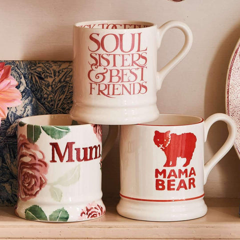 Pink Toast Soul Sisters 1/2 Pint Mug - Brambles Gift Shop