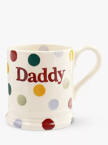Polka Dot Daddy Mug - Brambles Gift Shop