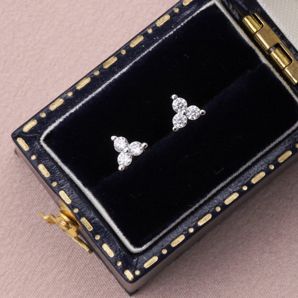 IT'S TIME TO SHINE Three Gem  Earrings