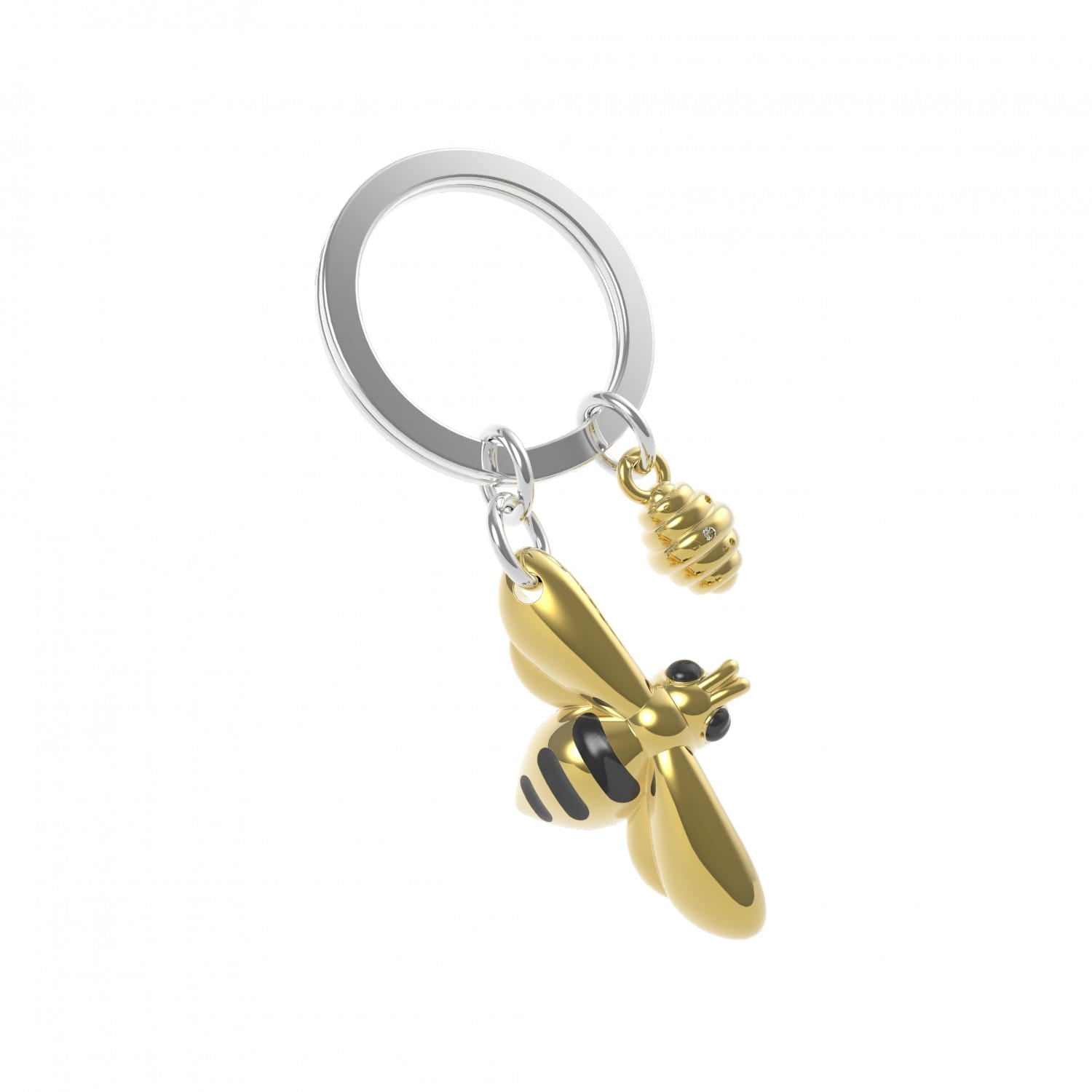 Honeybee Keyring - Brambles Gift Shop
