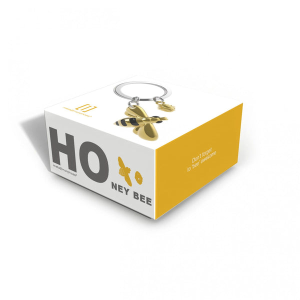 Honeybee Keyring - Brambles Gift Shop