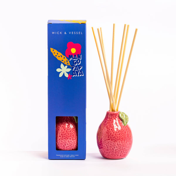 Mango Papaya 100ml Diffuser - Brambles Gift Shop