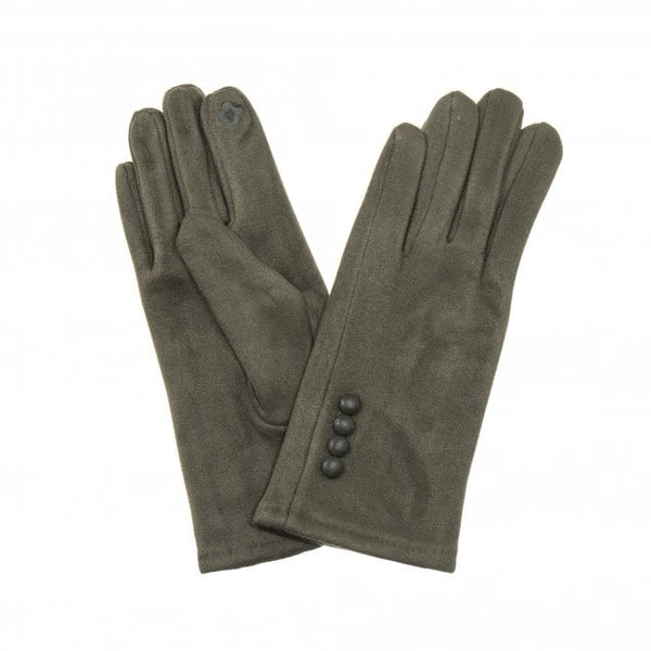 Gloves with buttons - Brambles Gift Shop