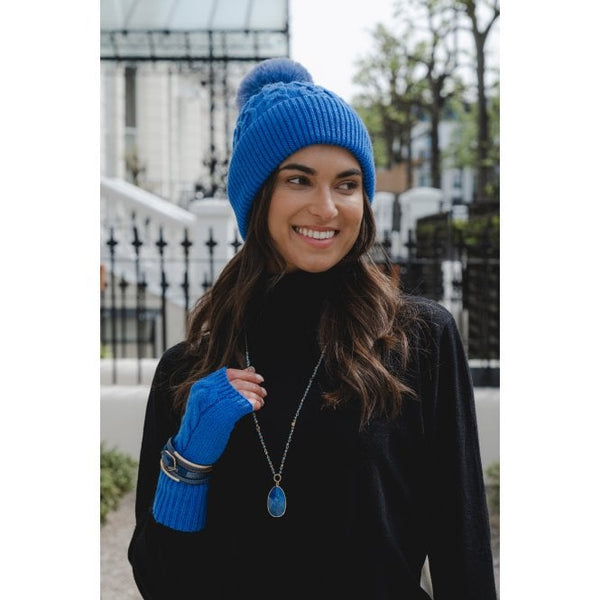 Pom Pom Woolly Hat - Brambles Gift Shop