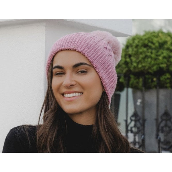 Pom Pom Woolly Hat - Brambles Gift Shop