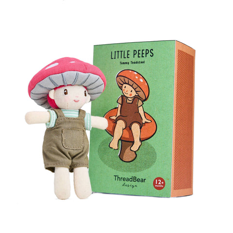 Little Peeps Tommy Toadstool - Matchbox doll 12cm