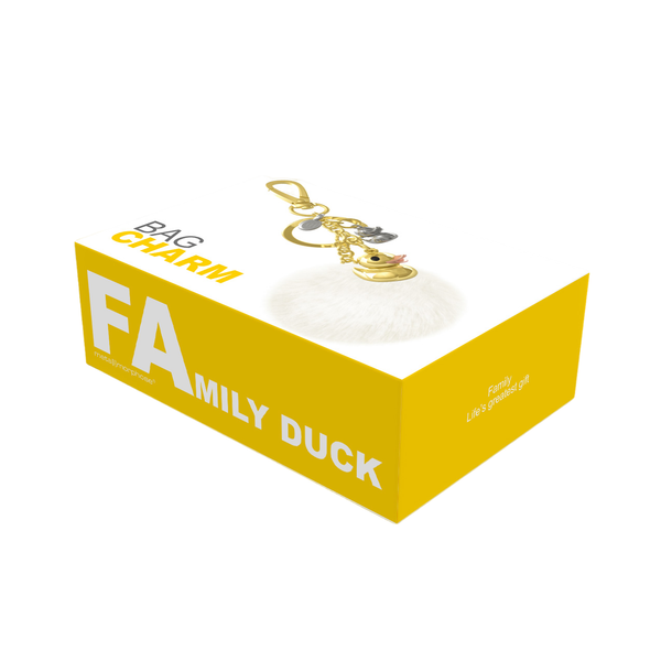 Metalmorphose Gold Duck Bag Charm & Keyring