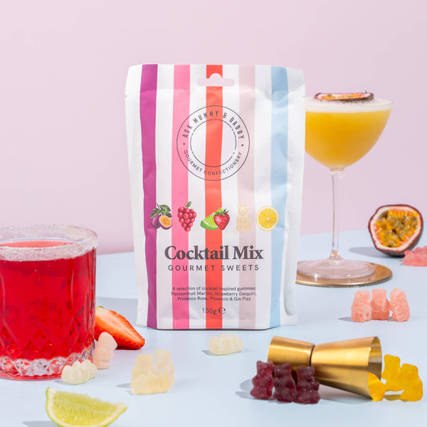 NEW Cocktail Mix Share Bag - 150g - Brambles Gift Shop