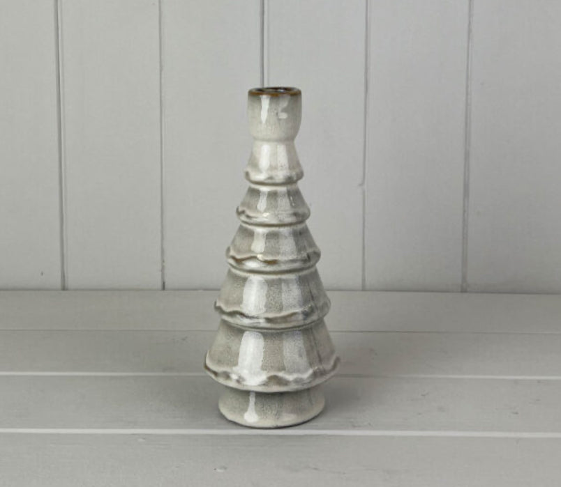 Glazed Ceramic Candle Holder