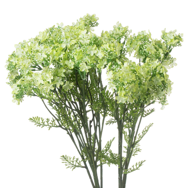 Artificial Green Plumb Blossom Spray