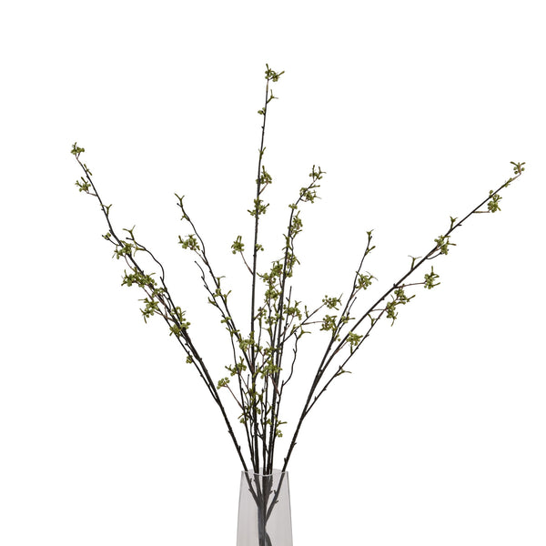 Artificial Green Berry Willow Stem