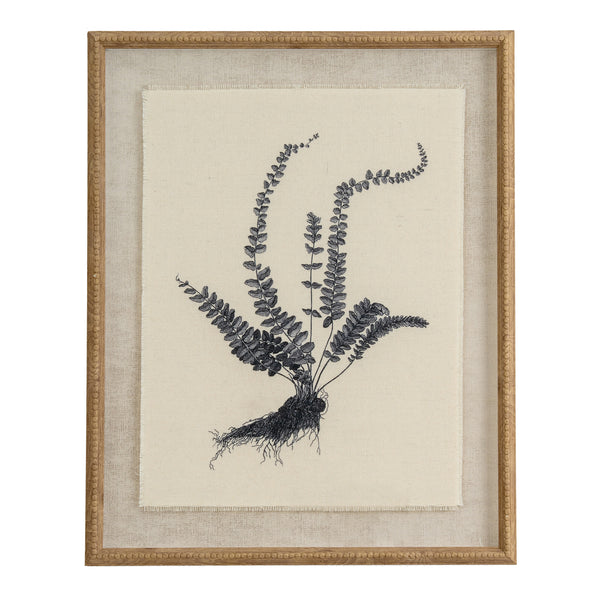 Flora & Fauna Collection Spleenwort Wall Art - Brambles Gift Shop