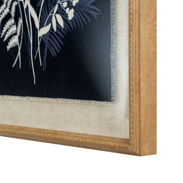 Flora & Fauna Meadow On Linen Wall Art
