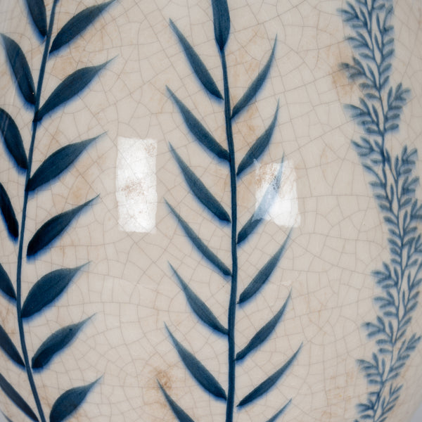 Blue Flora Ceramic Jug