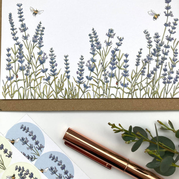 Writing Set- Lavender
