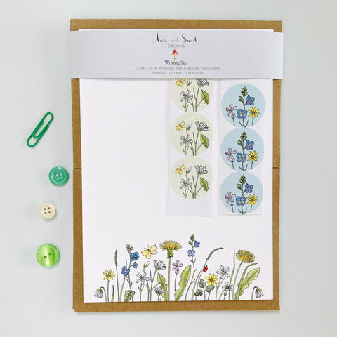 Writing Set - Wild Flowers