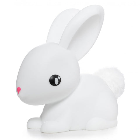 White Bunny Colour Changing LED Night Light Medium - Brambles Gift Shop