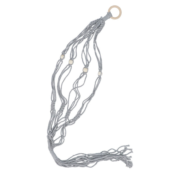 String and Beaded Hammock Pot Holder - Brambles Gift Shop