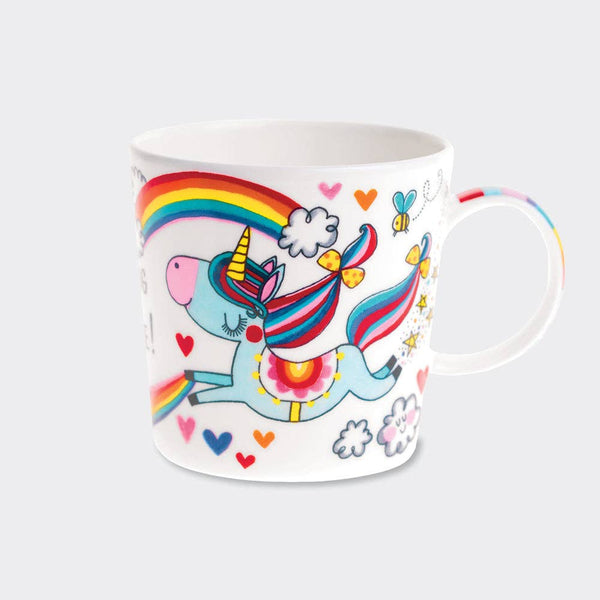 Boxed Bone China Mug - Unicorn - Brambles Gift Shop