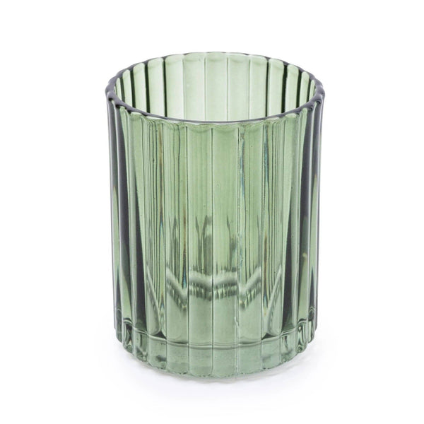 Green Glass Tumbler