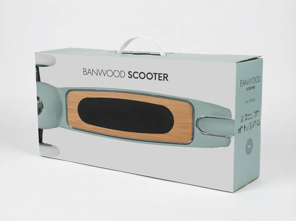BANWOOD 3-WHEEL SCOOTER VINTAGE - CREAM - Brambles Gift Shop