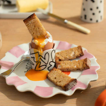 Caroline Gardner Heart and Flower Egg Cups