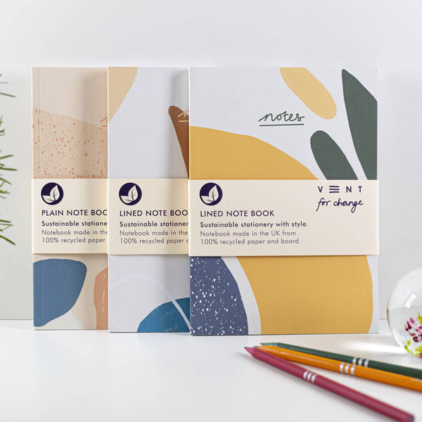 Notebook A5 100% Notes Collection Lined Paper - Olive