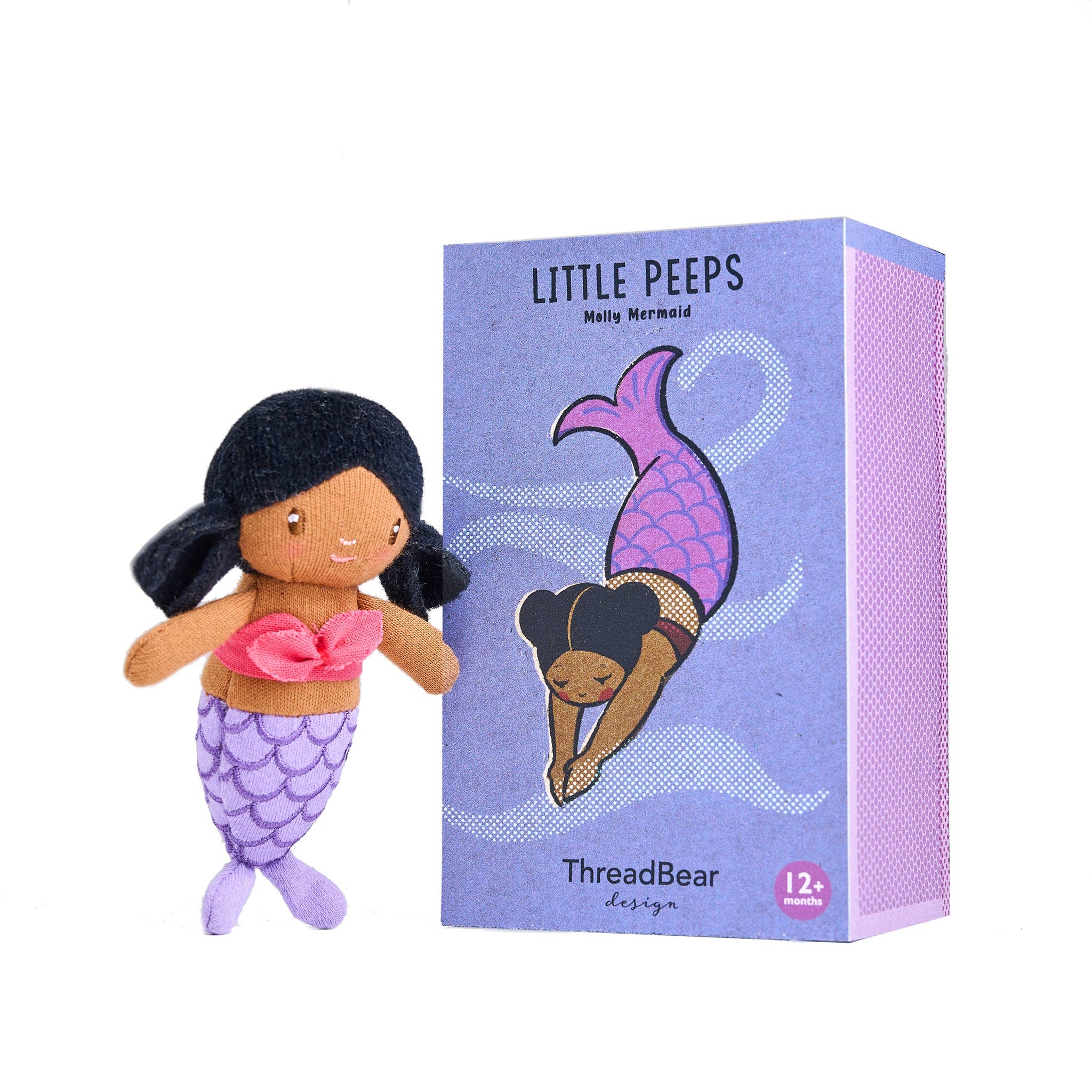 Little Peeps Molly Mermaid - Matchbox Doll