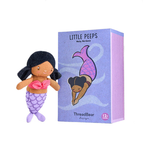 Little Peeps Molly Mermaid - Matchbox Doll