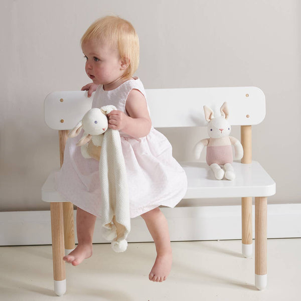 Cream Bunny - Organic Comforter
