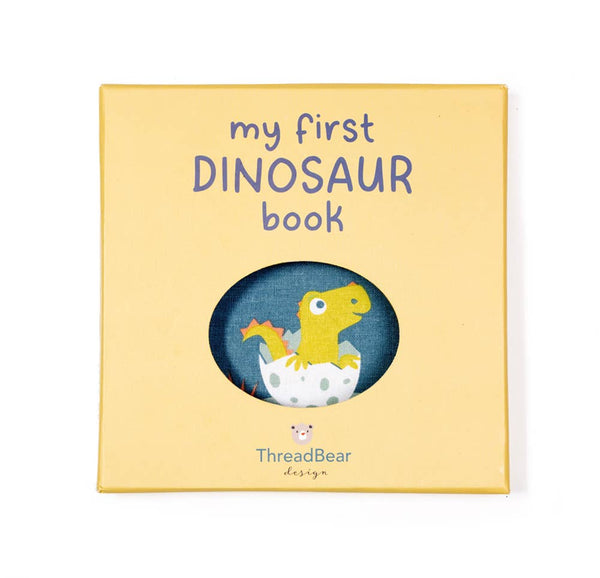ThreadBear My First Dinosaur Book Rag Book