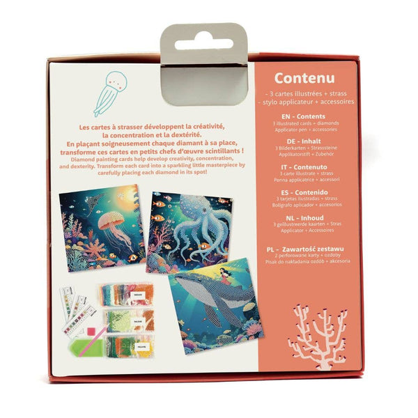 Sea World Diamond Art Kids Craft Kit - Kids Mosaics