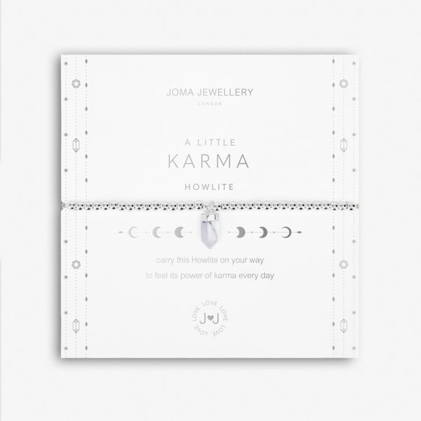 Affirmation Crystal A Little 'Karma' Bracelet - Brambles Gift Shop