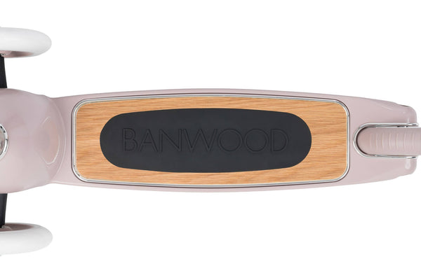 BANWOOD 3-WHEEL SCOOTER VINTAGE - DUSTY PINK - Brambles Gift Shop