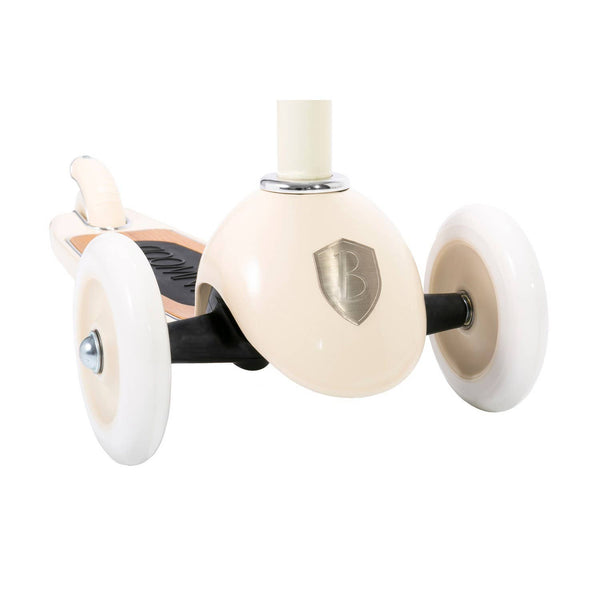 BANWOOD 3-WHEEL SCOOTER VINTAGE - CREAM - Brambles Gift Shop