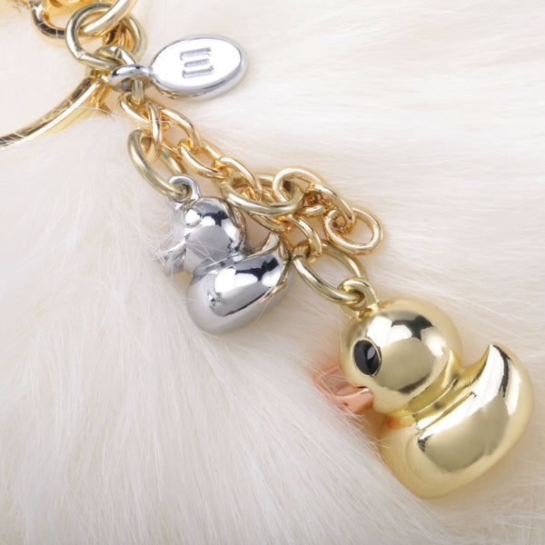 Metalmorphose Gold Duck Bag Charm & Keyring