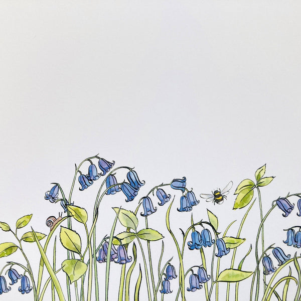 Writing Set - Bluebells