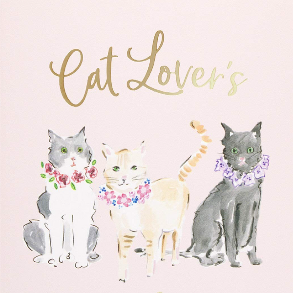 Éccolo A5 Soft Cover Cat Lover Journal - Pastel Pink