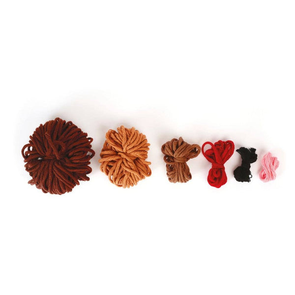 Graine Creative Amigurumi Crochet Kit – Dachshund 180mm