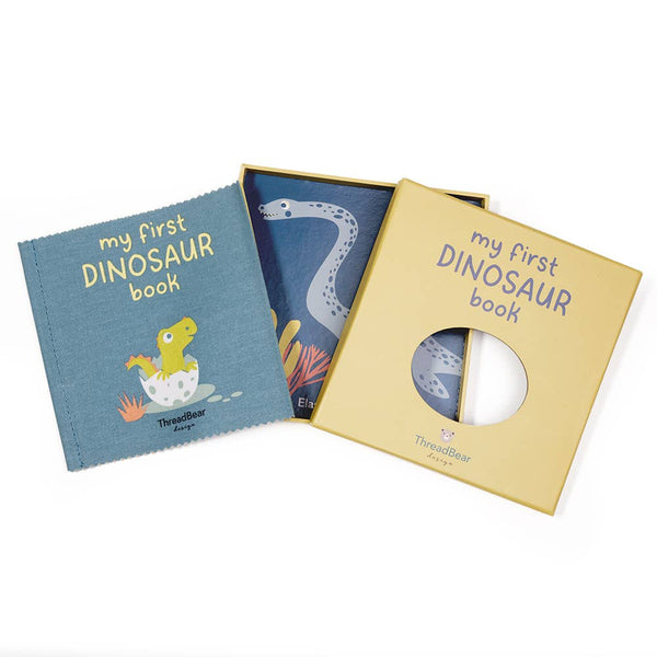 ThreadBear My First Dinosaur Book Rag Book