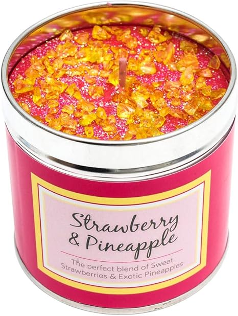 Strawberry and Pineapple Seriously Scented Candle Tin