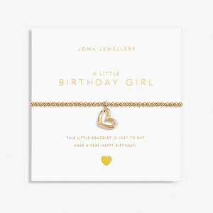 A Little Birthday Girl Bracelet - Brambles Gift Shop