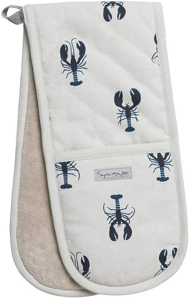 Lobster Double Oven Glove - Brambles Gift Shop