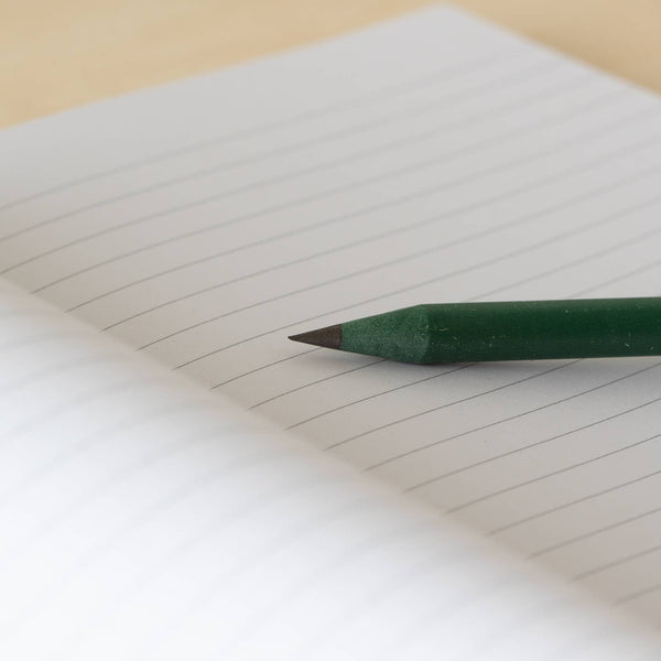 Notebook A5 100% Notes Collection Lined Paper - Olive