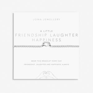 A Little Friendship, Laughter, Happiness Bracelet - Brambles Gift Shop