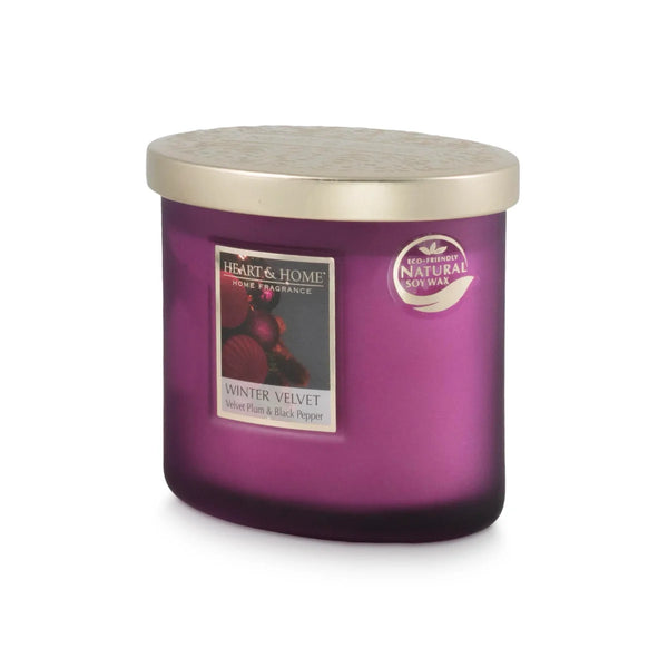 Heart & Home Candle - Winter Velvet
