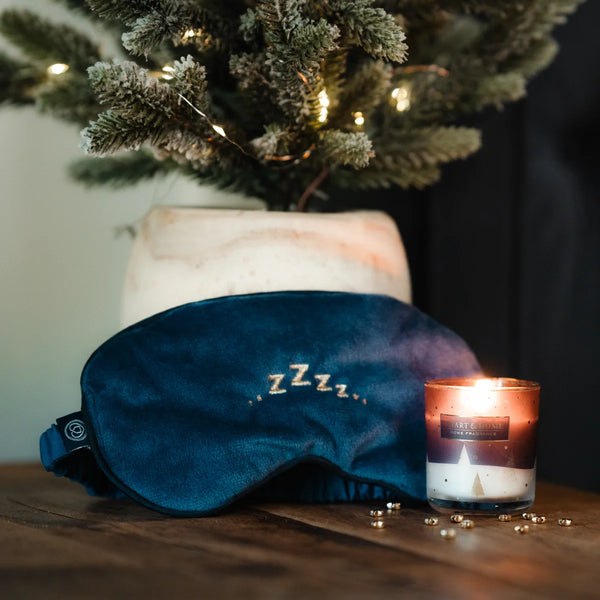 Heart & Home Candle & Sleep Mask Gift Set - Brambles Gift Shop