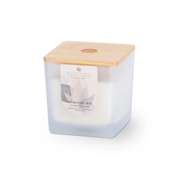 Heart & Home Candle - Reflective Rest - Brambles Gift Shop