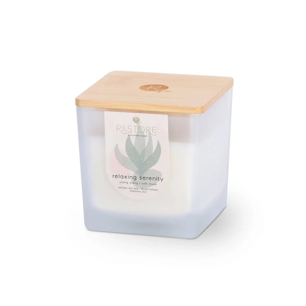 Heart & Home Candle - Relaxing Serenity - Brambles Gift Shop