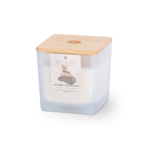 Heart & Home Candle - Mindful Moments - Brambles Gift Shop